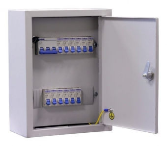Фото Щиток освещения ОЩВ-   12 (63А+12х25А)  IP31