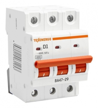 Фото Выключатель автоматический ВА 4729 3п    1А D     6кА