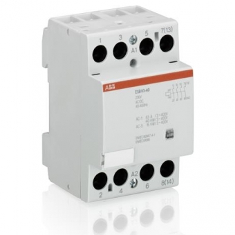 Фото Модульный контактор ESB-63-40 (63А AC1) катушка 220В АС/DC